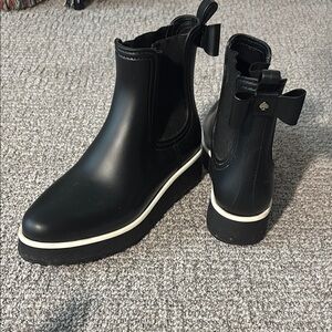 Rain booties by Kate Spade